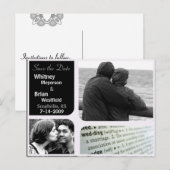 Save the Date Postkarten (Vorne/Hinten)