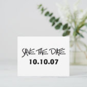 SAVE THE DATE Postkarten (Stehend Vorderseite)