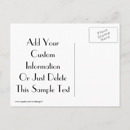 Save the Date Postkarten (Rückseite)