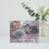 Save the Date Postkarten (Stehend Vorderseite)