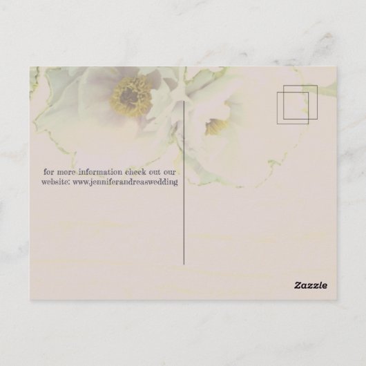 Save the Date Postkarten (Rückseite)