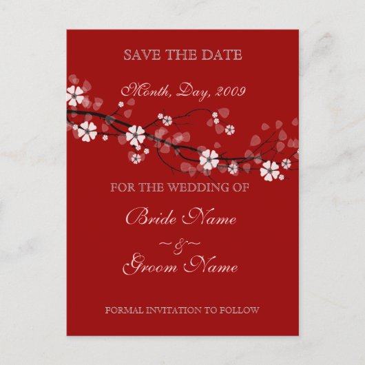 Save the Date Postkarten (Vorderseite)