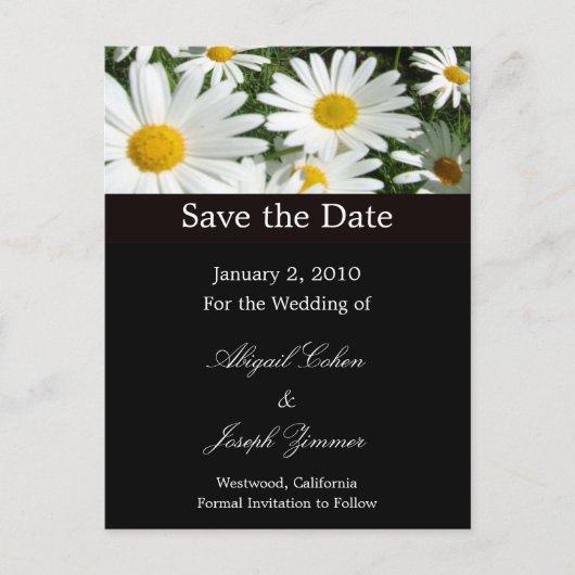 Save the Date Postkarten (Vorderseite)