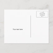 Save the Date Postkarten | Apfelgrün-Punkte (Rückseite)