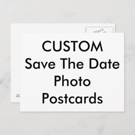 Save the Date Postkarten für benutzerdefinierte Fo (Vorne/Hinten)