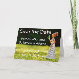 Save the Date Princess Frog Announcement Card Ankündigung
