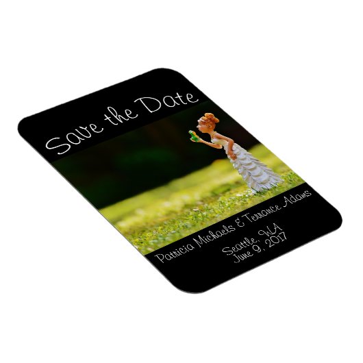 Save the Date Princess Frog Magnet (Rechte Seite)