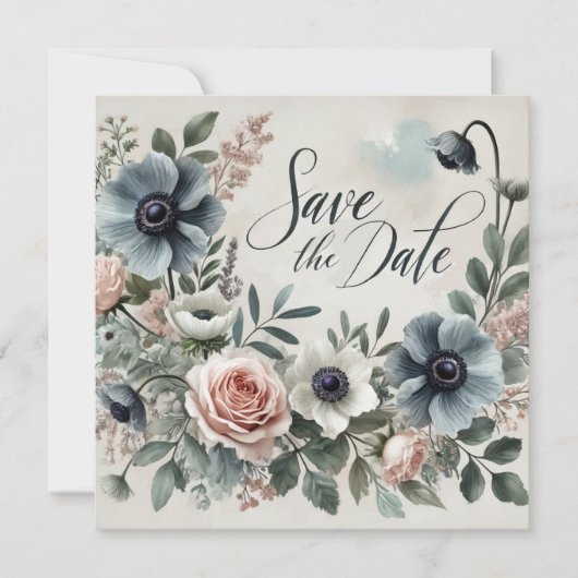 Save the Date Print Design Einladung (Vorderseite)