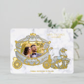 Save the Date - Prinzessin in der Beförderung - Fo Folieneinladung (Stehend vorne)