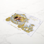 Save the Date - Prinzessin in der Beförderung - Fo Folieneinladung (Gedreht)