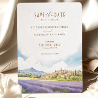 Save the Date Provence Frankreich Zielort