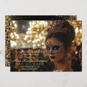 Save the Date Quinceanera Foto Einladung (Vorne/Hinten)