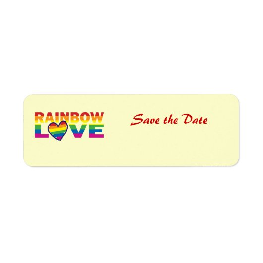 Save the Date/Rainbow-Hochzeit/Gay Pride (Vorne)