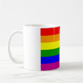 Save the Date/Rainbow-Hochzeit/Gay Pride Kaffeetasse (Links)