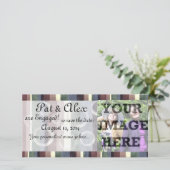 Save the Date - Regenbogen 3 (Stehend Vorderseite)