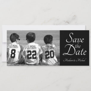 Save the Date Ring Bearer Foto Cards