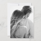 Save the Date rosa Ankündigung (Rückseite)