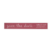 Save the Date Rücksendeadresse (Person)