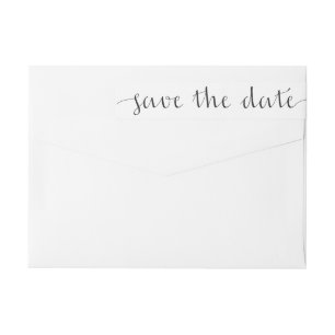 Save the Date Rücksendeadresse