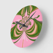 Save The Date Runde Wanduhr (Winkel)