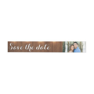 Save the Date Rundum-Adressaufkleber