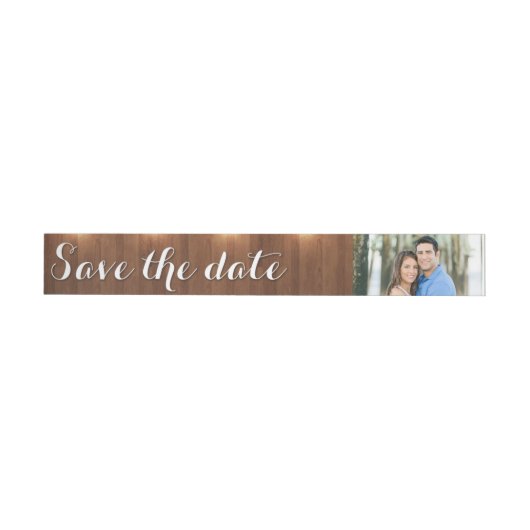 Save the Date Rundum-Adressaufkleber (Person)