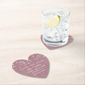 Save the Date rustikale Bauernstrümpfe leuchten pi Untersetzer (Vor Ort)