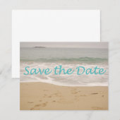 Save the Date Sand Beach Image (Vorne/Hinten)