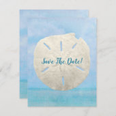 Save the Date Sand-Dollar (Vorne/Hinten)