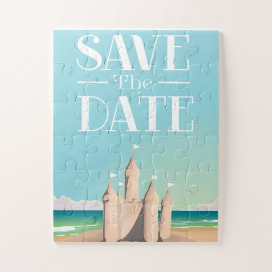 Save the Date Sandburg Puzzle (Vertikal)