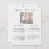 "Save the Date" Save The Date (Vorderseite)