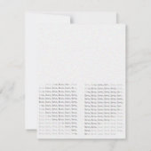 "Save the Date" Save The Date (Rückseite)