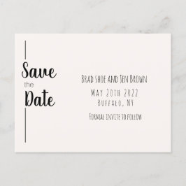 Save The Date! Save the Date Einladung Postkarte