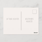 Save The Date! Save the Date Einladung Postkarte (Rückseite)