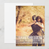 SAVE THE DATE - SAVE THE DATE II (Vorne/Hinten)