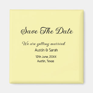 Save the Date scannen QR Hochzeitswebsite Moderner Magnet