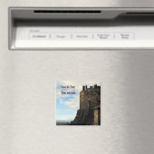 Save the Date Schloss Magnet (In Situ (Geschirrspüler))