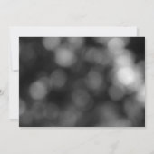 "Save the Date" Schwarze Typografie Moderner Schri Save The Date (Rückseite)