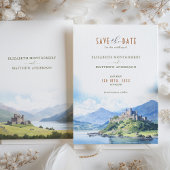 Save the Date SCOTLAND Highlands Destination Einladung
