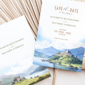 Save the Date SCOTLAND Highlands Destination Einladung