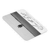 Save the Date Script Foto Wedding Foto Magnet (Rechte Seite)