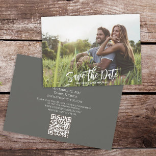 Save the Date Script Wedding Foto