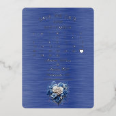 Save the Date September 2026 Hochzeit Folieneinladung (Vorderseite)