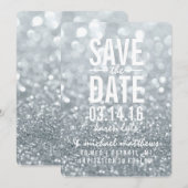 Save The Date | Silver Glit Fab (Vorne/Hinten)