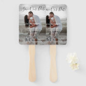 Save the date simple minimal QR scan code details  Fächer (Vorne und Hinten)