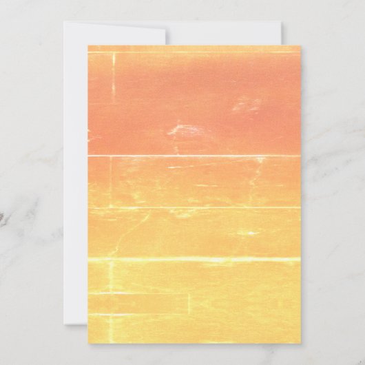 Save the Date Sommerrustikaler Lässiger Hochzeitpf (Rückseite)