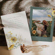 Save the Date, Sonnenblume Save the Date