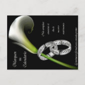 Save the Date (Spanisch) Ankündigungspostkarte (Vorderseite)