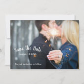 Save the Date - Sparkler (Vorderseite)
