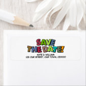 SAVE THE DATE Spaß Retro Comic Pop Kunst (Insitu)